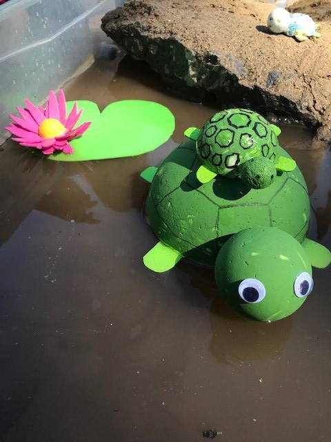 turtle craft, spring craft